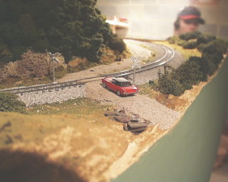 Mustang Suzi at Valley Loop.